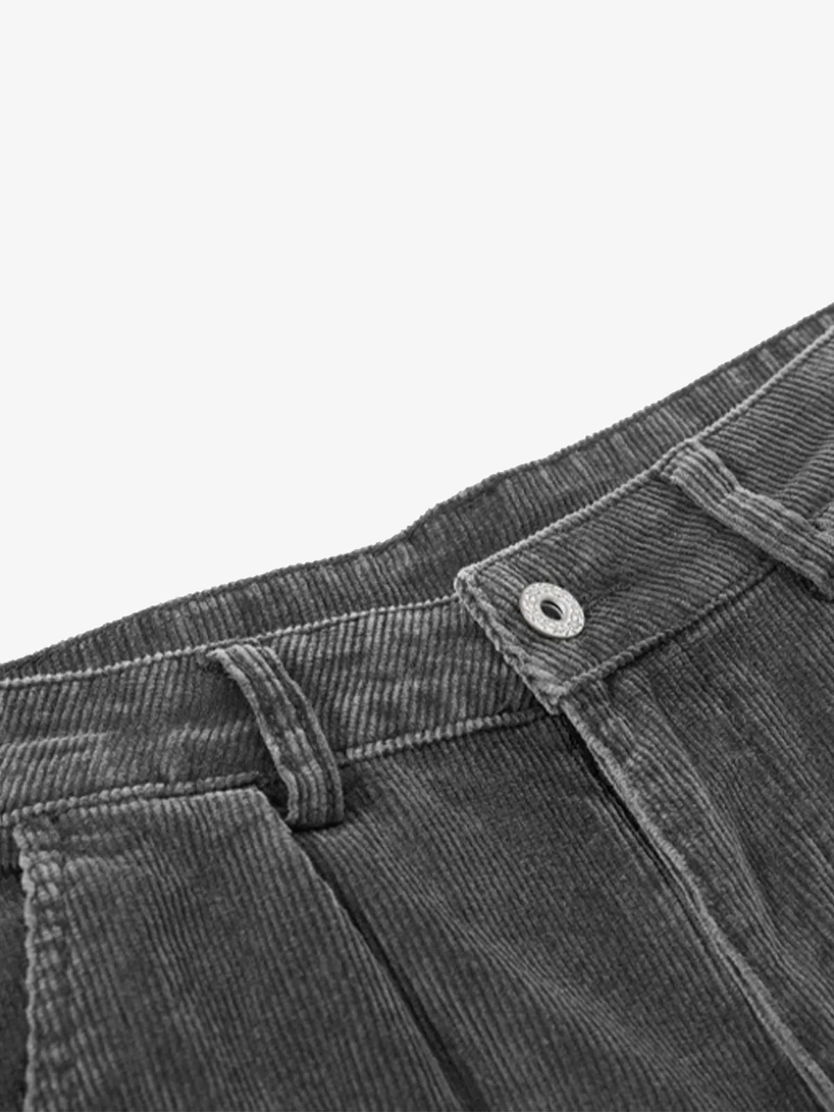 Vintage Corduroy Pleated Workwear Casual Pants sold by Thesupermade product image thumbnail 3