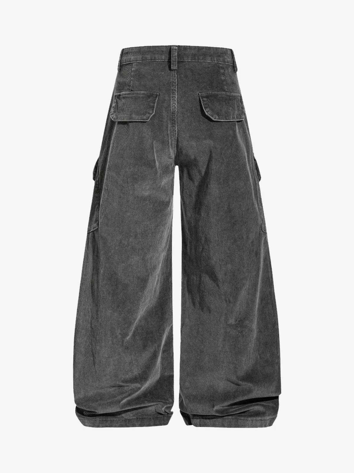 Vintage Corduroy Pleated Workwear Casual Pants sold by Thesupermade product image thumbnail 2