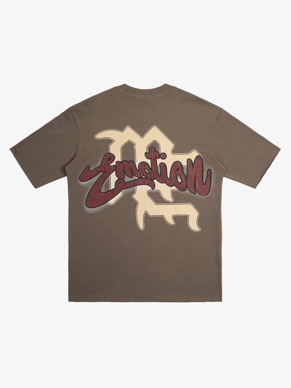 Retro Blindfold Angel Rhinestone Letter Graphic T-Shirt sold by Thesupermade product image thumbnail 2