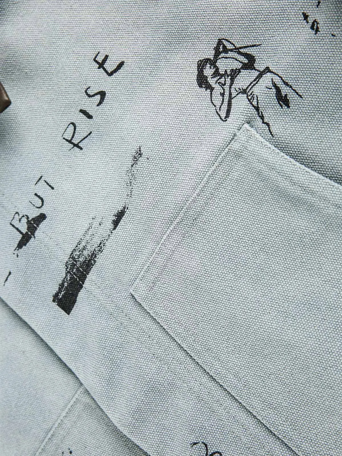 Vintage Washed Distressed Barn Work Jacket - 2582 sold by Thesupermade product image thumbnail 5