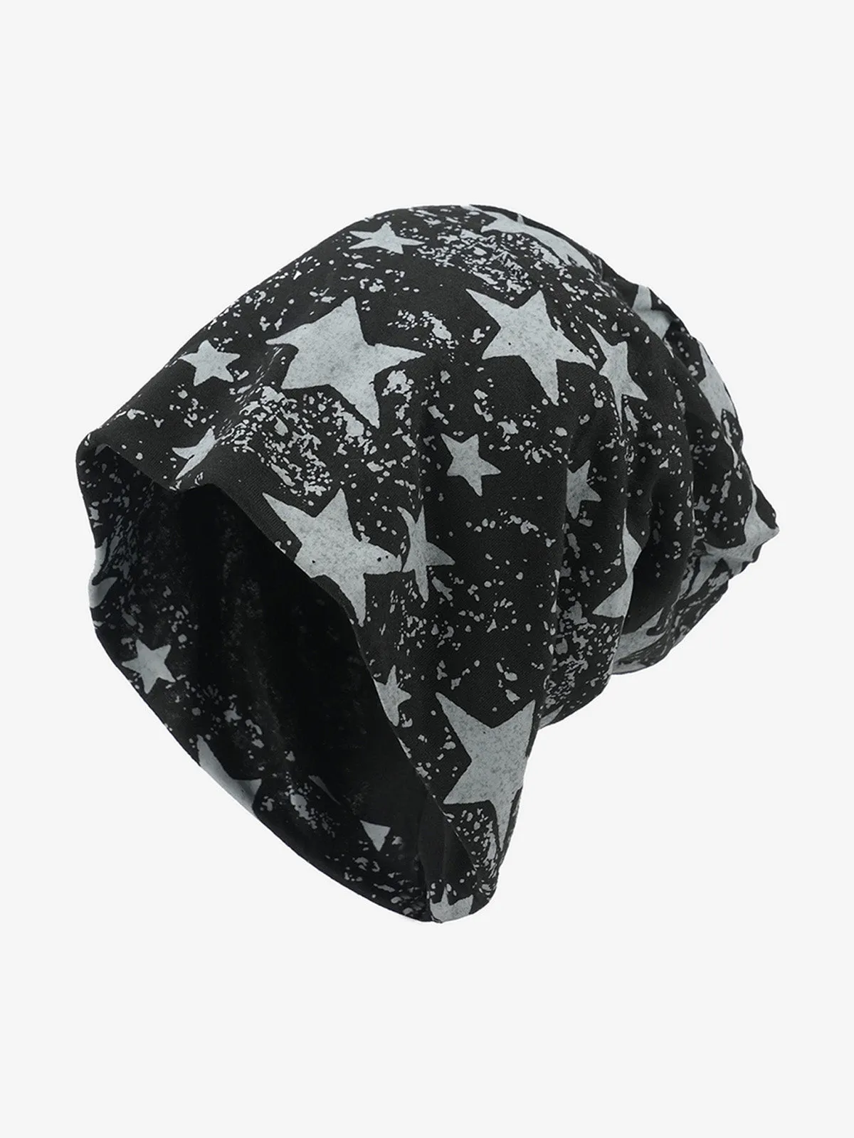 Street Double-Layer Five-Pointed Star Pullover Hat sold by Thesupermade product image thumbnail 2