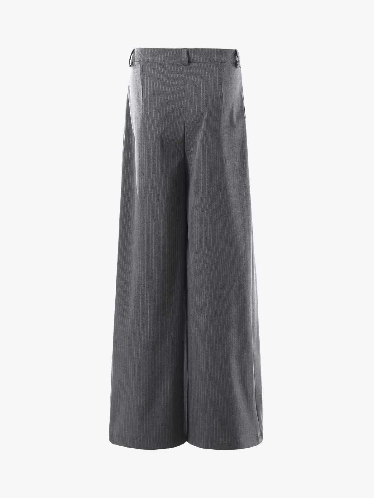 Retro Structured Asymmetric Baggy Pants sold by Thesupermade product image thumbnail 4