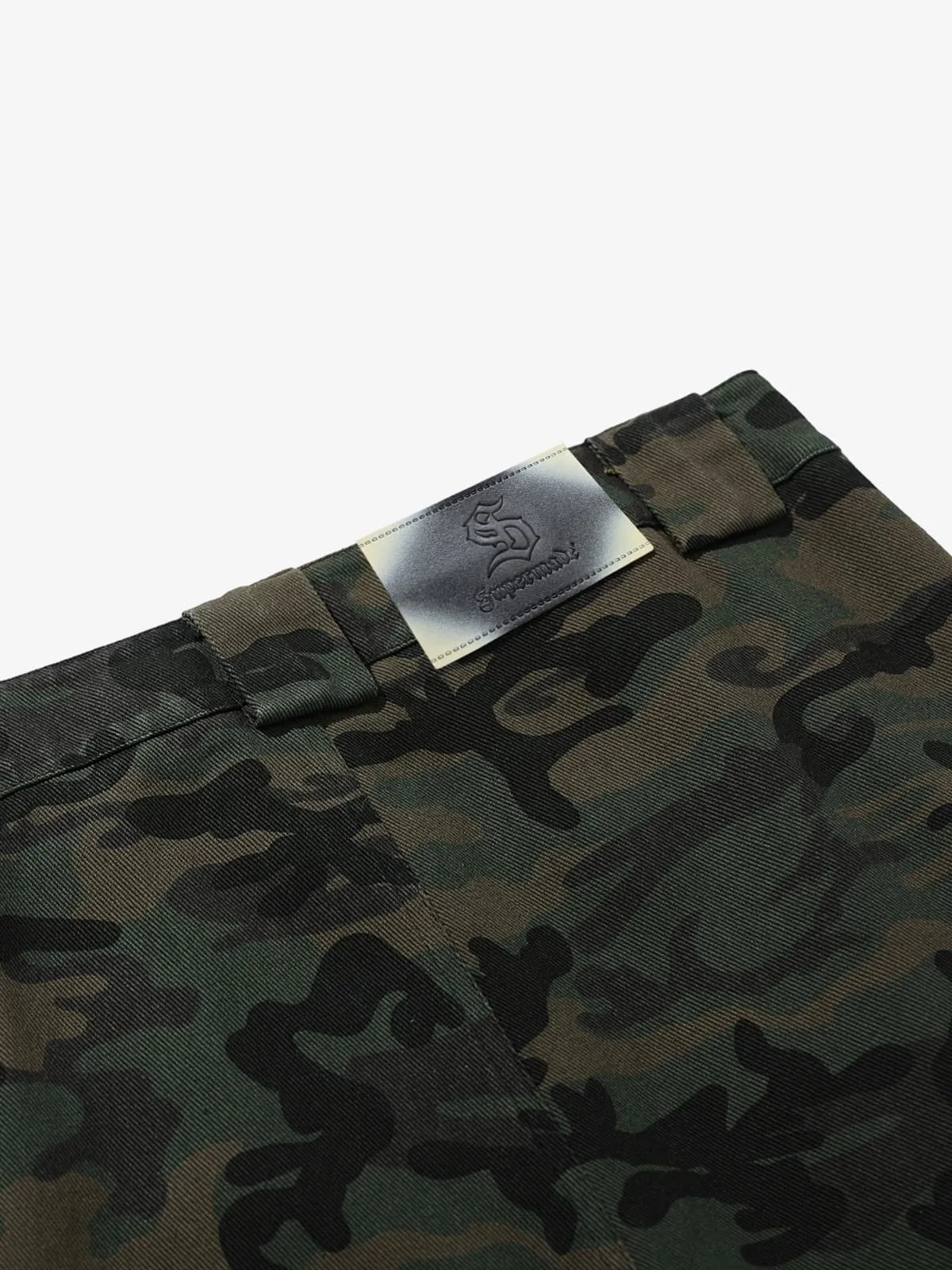 Retro Camouflage Pocket Design Workwear Casual Pants sold by Thesupermade product image thumbnail 5