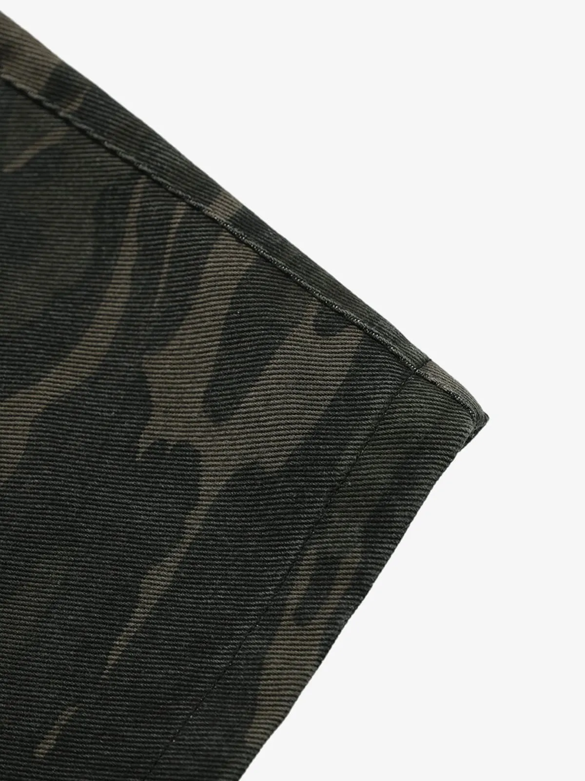 Vintage Camouflage Print Multi-Pocket Cargo Barrel Pants sold by Thesupermade product image thumbnail 5