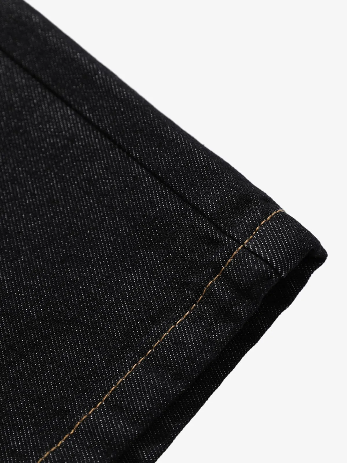 Vintage Button Fly Stitch Detail Baggy Jeans sold by Thesupermade product image thumbnail 5