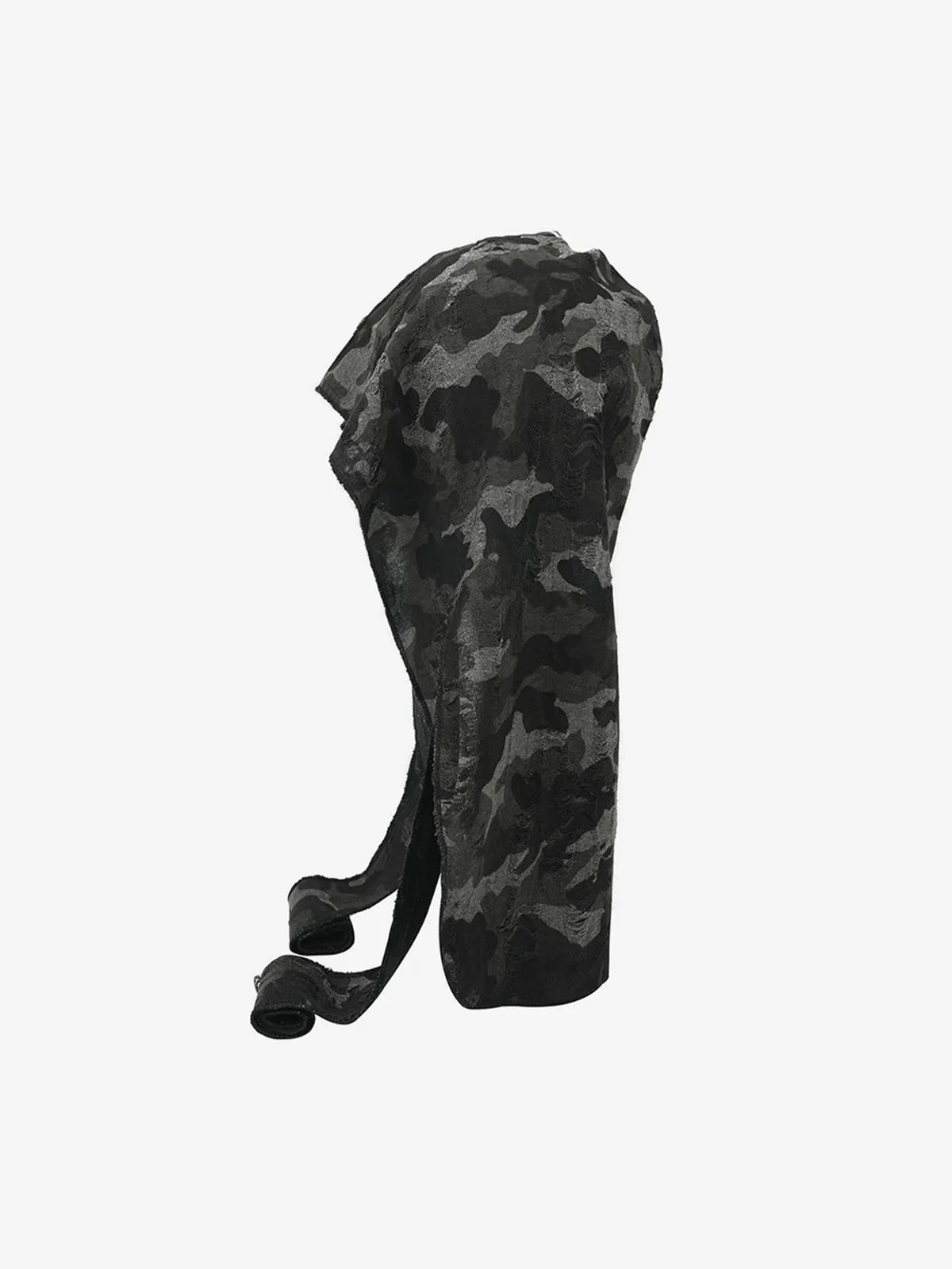 Dark Punk Camouflage Hooded Cape sold by Thesupermade product image thumbnail 5