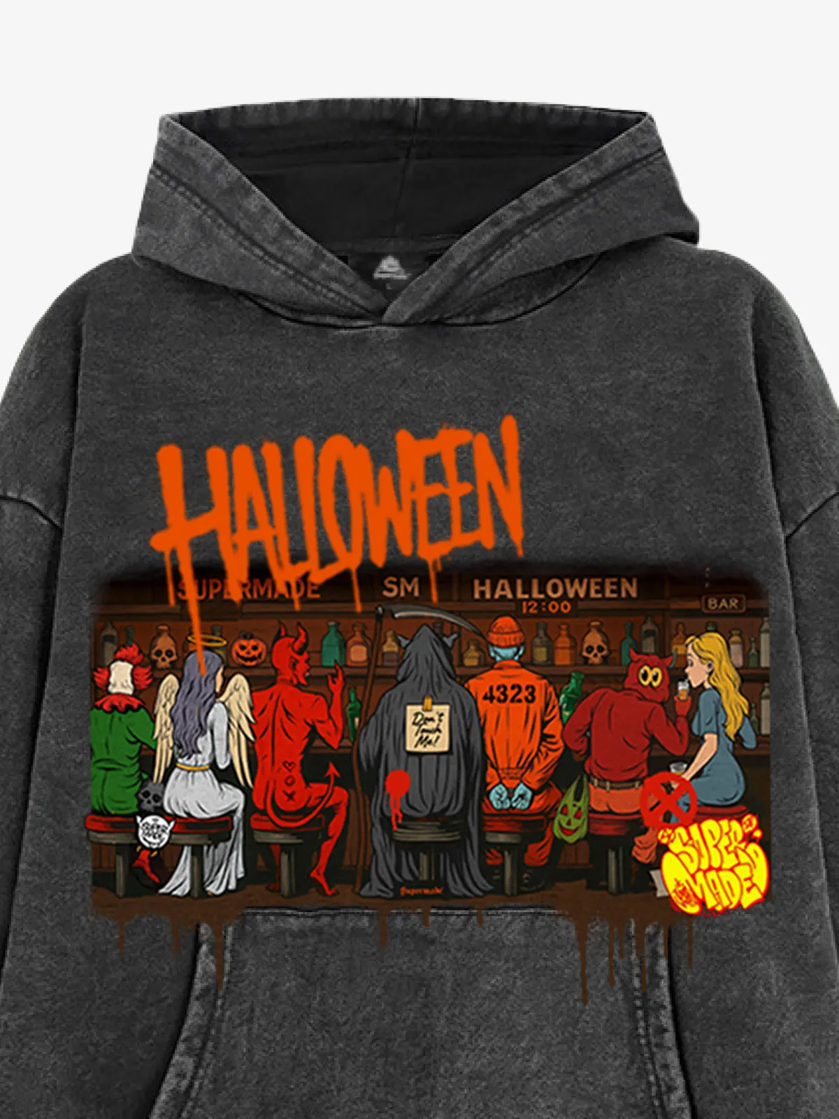 Halloween Pub Carnival Party Hoodie sold by Thesupermade product image thumbnail 4