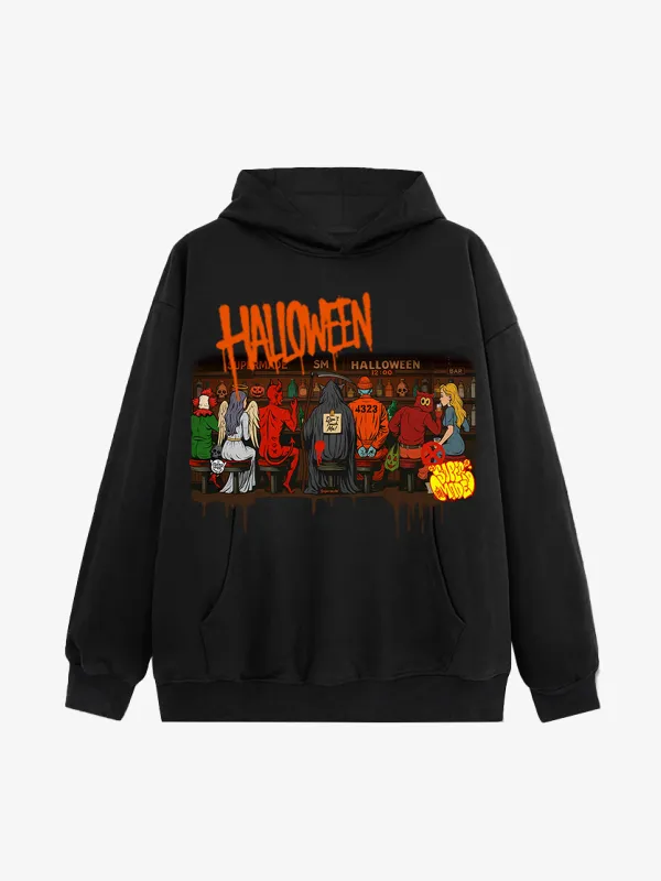 Halloween Pub Carnival Party Hoodie sold by Thesupermade