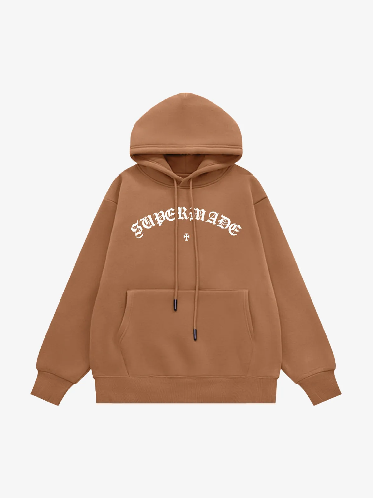 Street Letter Design Print Plush Hoodie sold by Thesupermade product image thumbnail 3