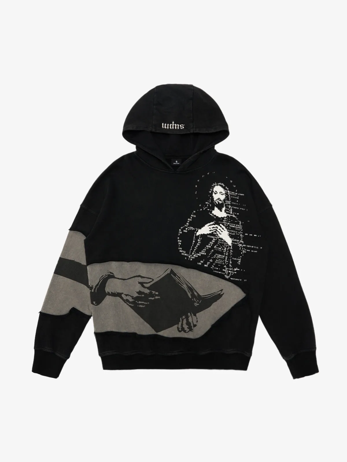 Distressed Electronic Exorcist Print Hoodie sold by Thesupermade