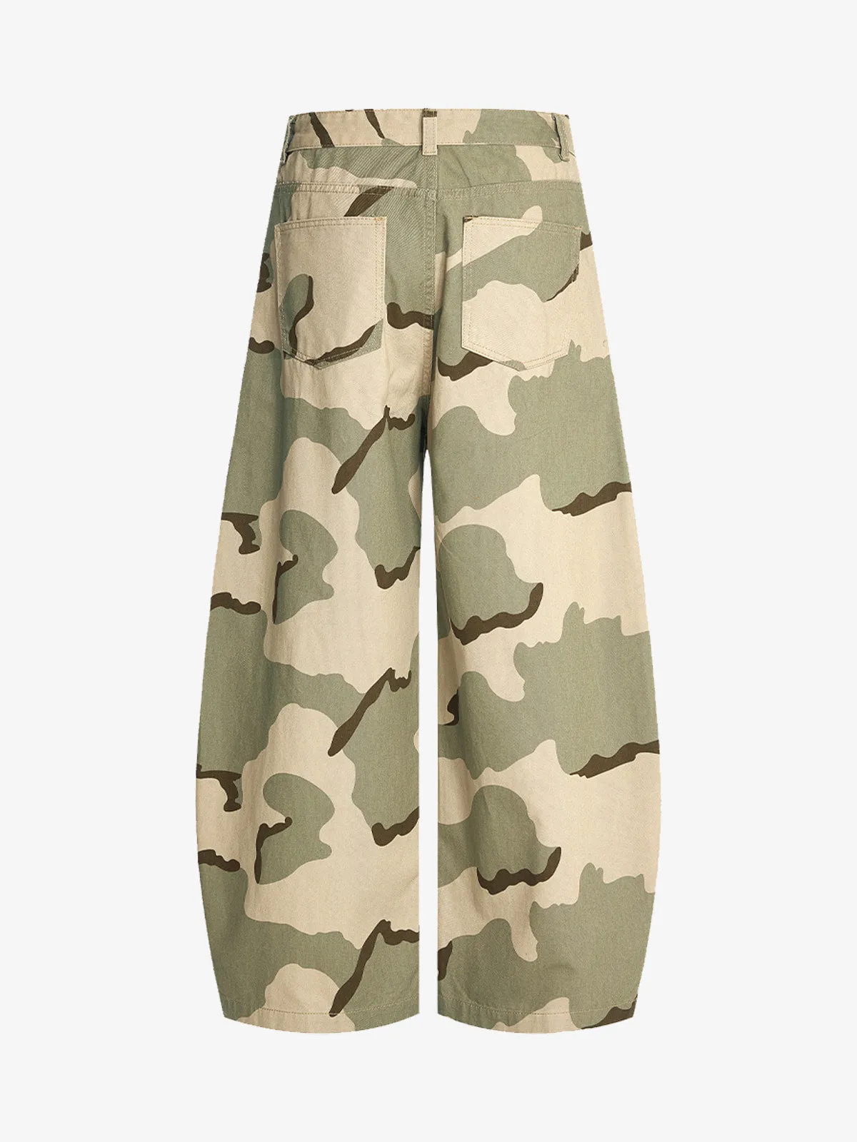 Retro Street Camouflage Barrel Casual Pants sold by Thesupermade product image thumbnail 2