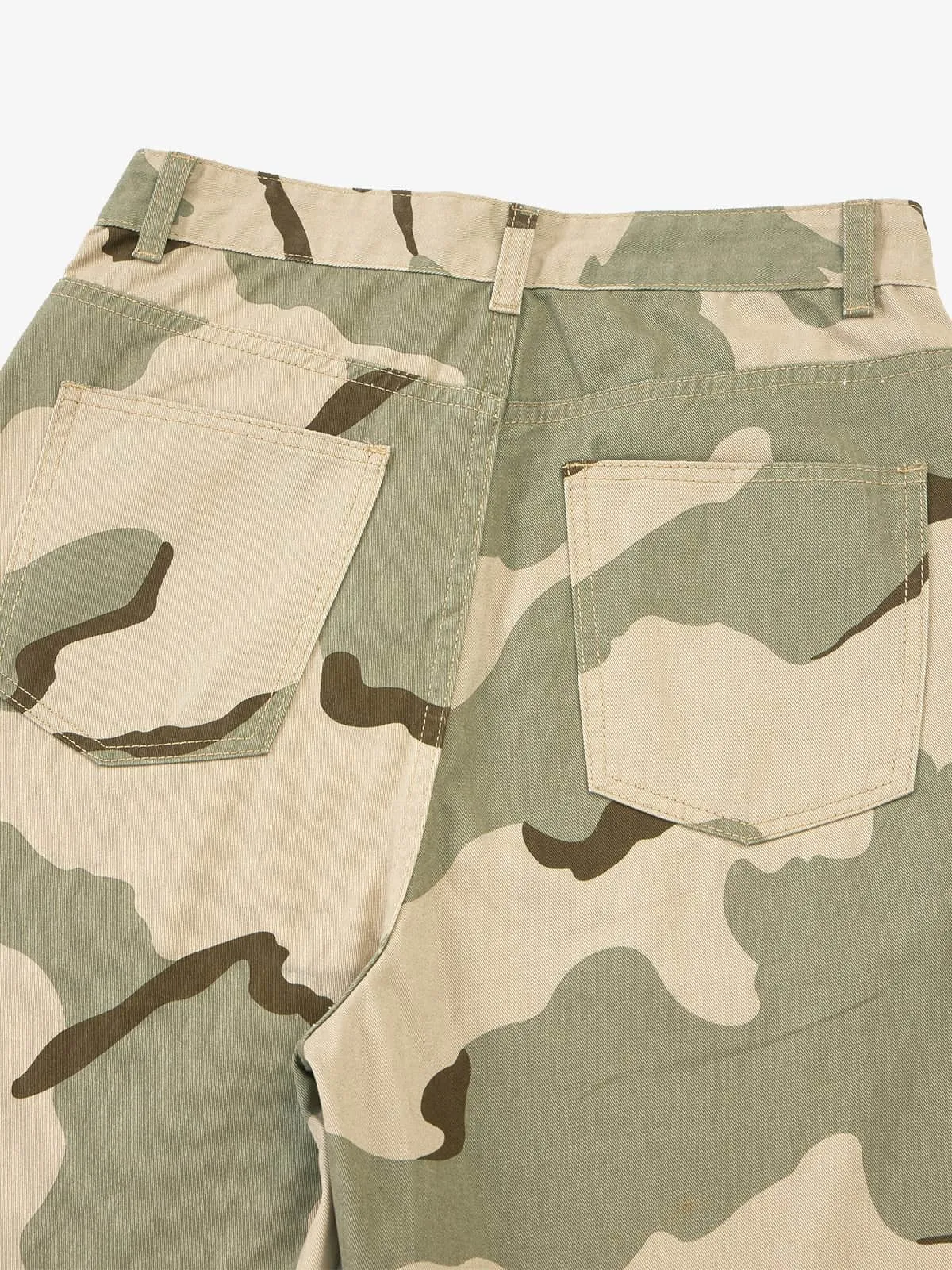 Retro Street Camouflage Barrel Casual Pants sold by Thesupermade product image thumbnail 4