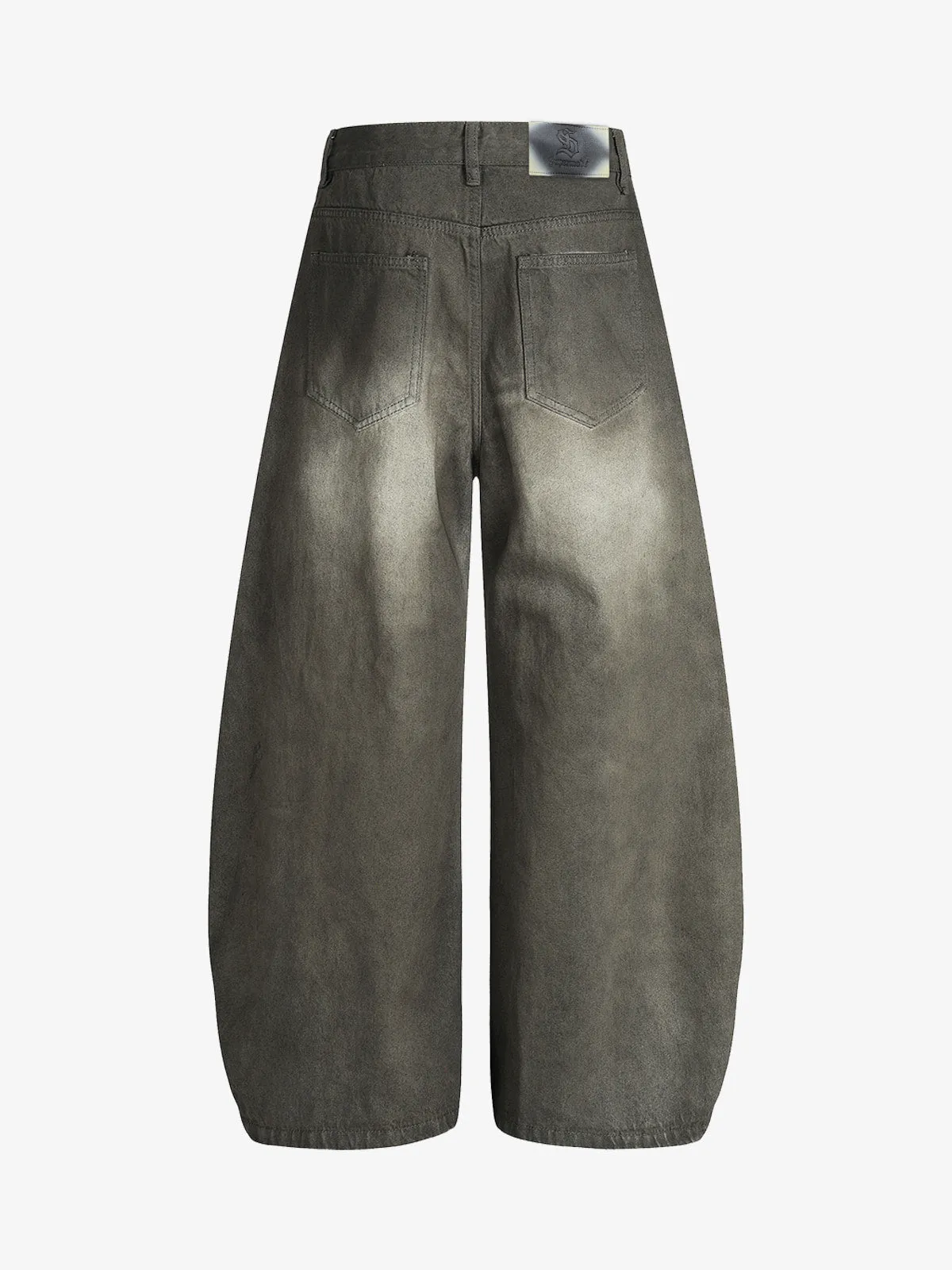 Vintage Faded Wide Barrel Jeans sold by Thesupermade product image thumbnail 2