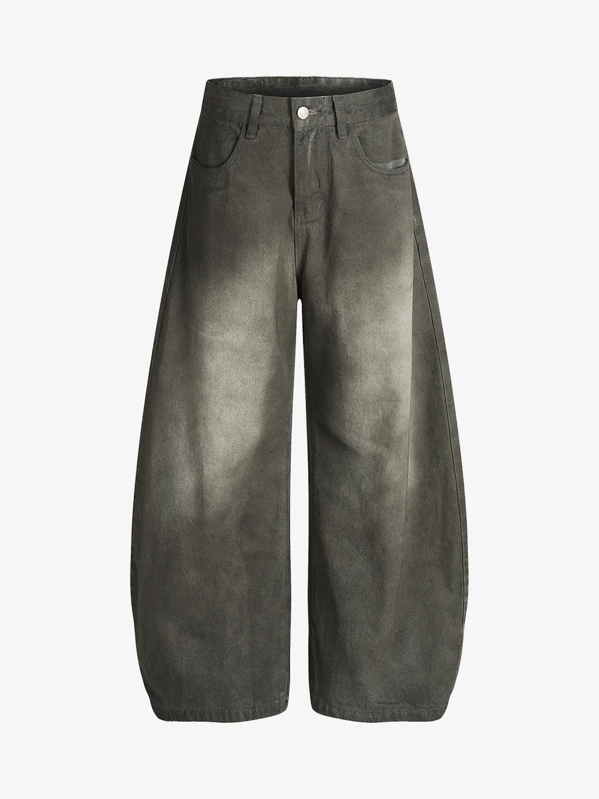 Vintage Faded Wide Barrel Jeans sold by Thesupermade