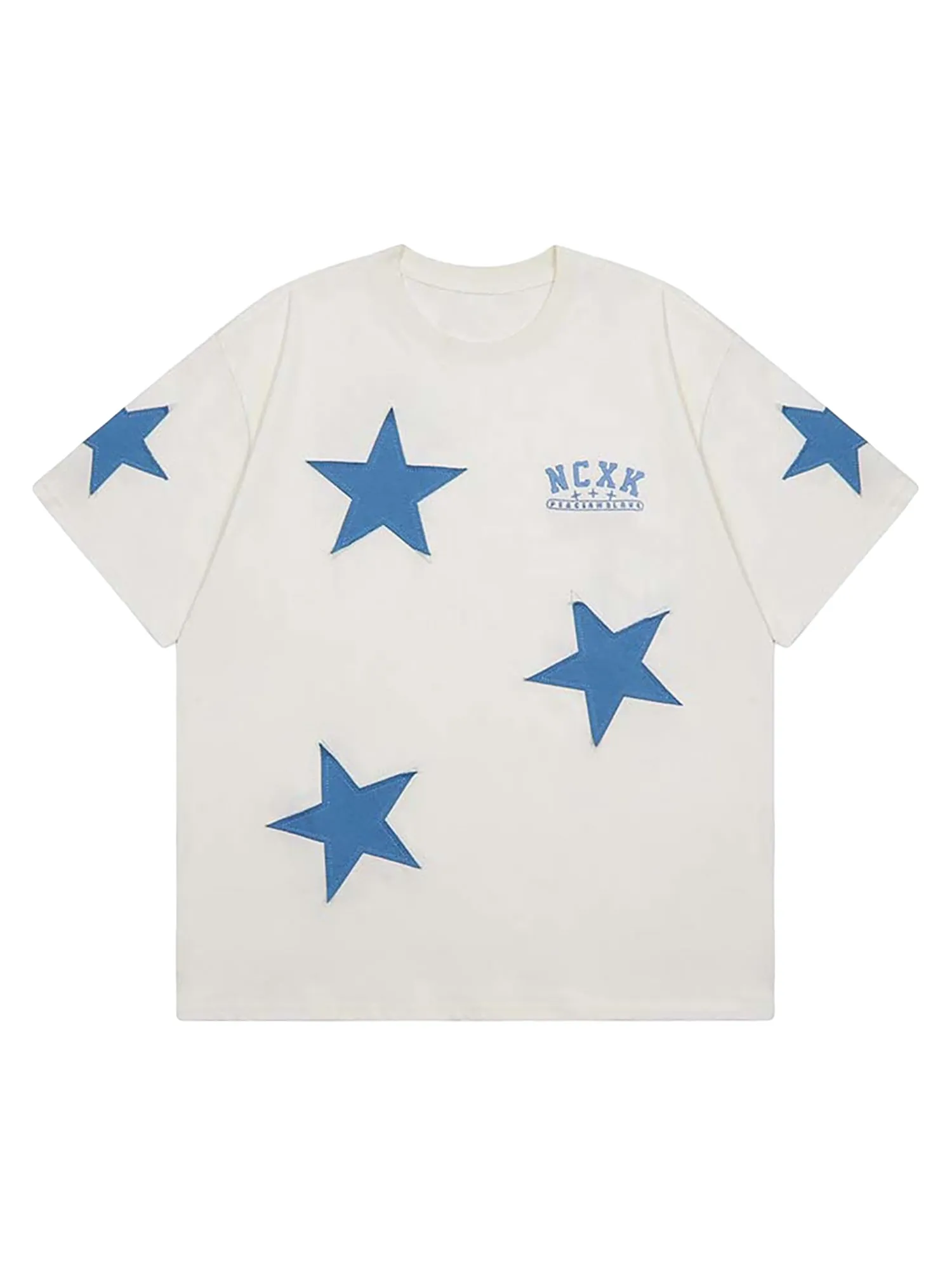 Thesupermade Retro Star T-shirt sold by Thesupermade product image thumbnail 5