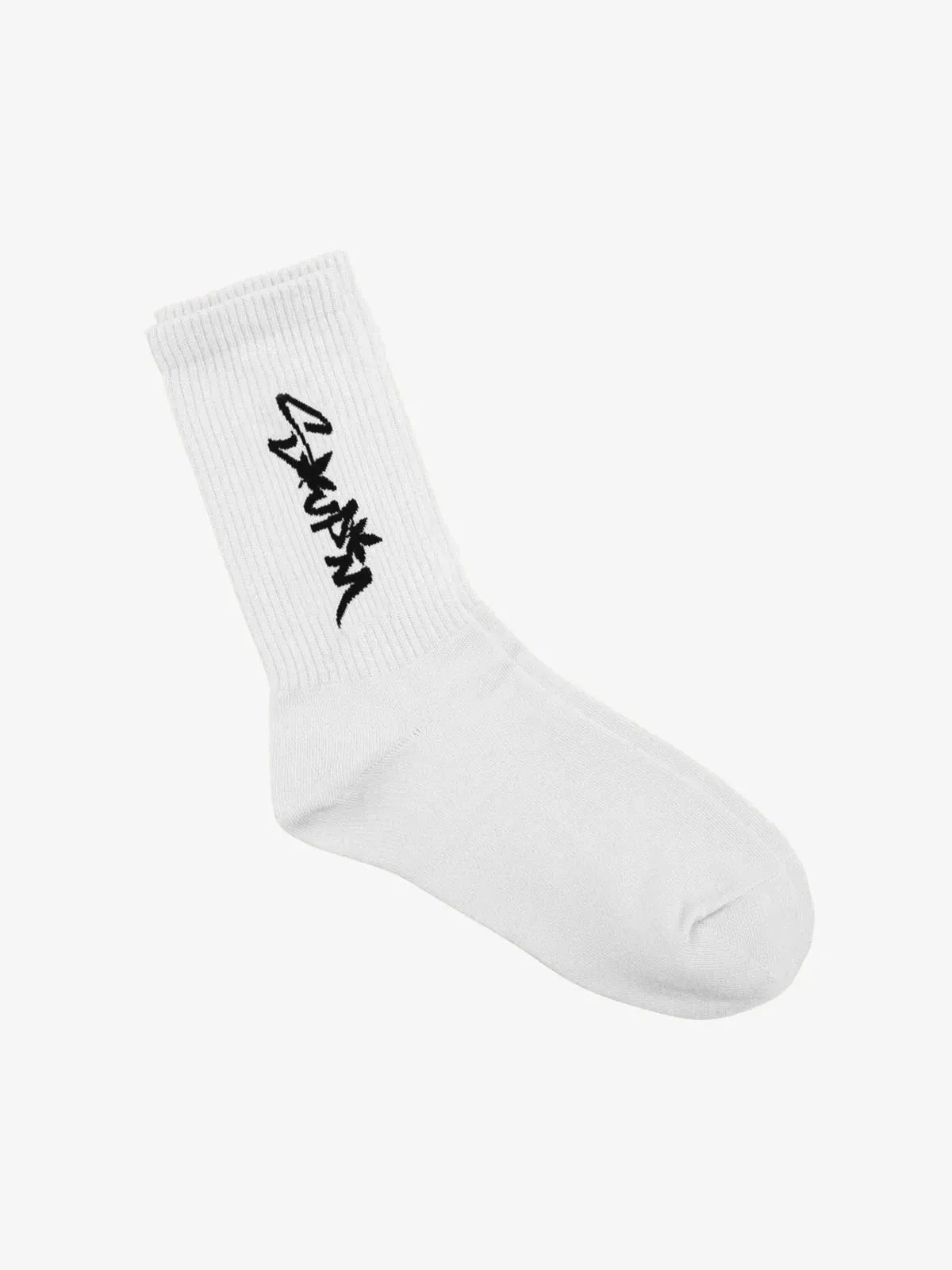 SUPM Unique Logo Letter Print Crew Socks sold by Thesupermade product image thumbnail 2