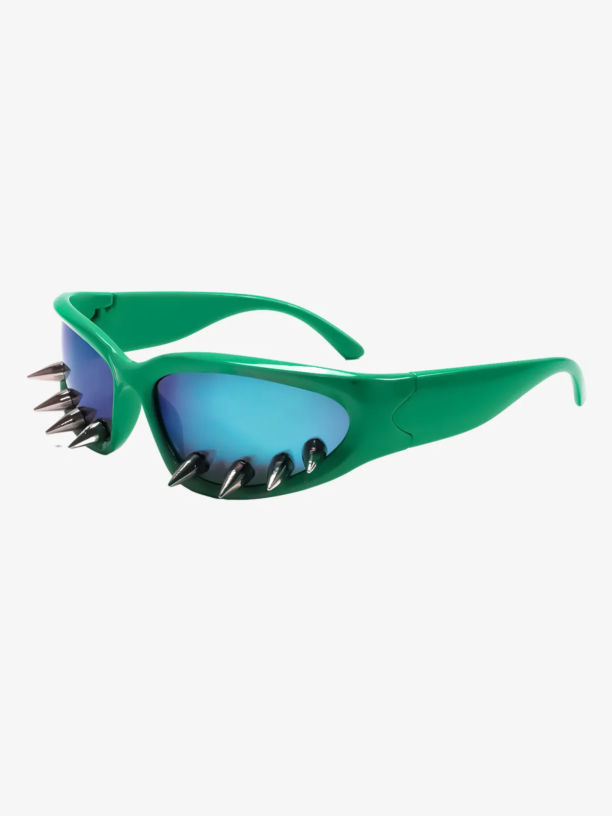 Cyber Punk Spike Detail Sunglasses sold by Thesupermade product image thumbnail 4