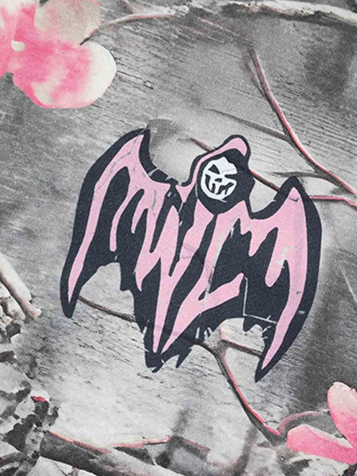 Vintage Floral Devil All-Over Print Hoodie sold by Thesupermade product image thumbnail 2