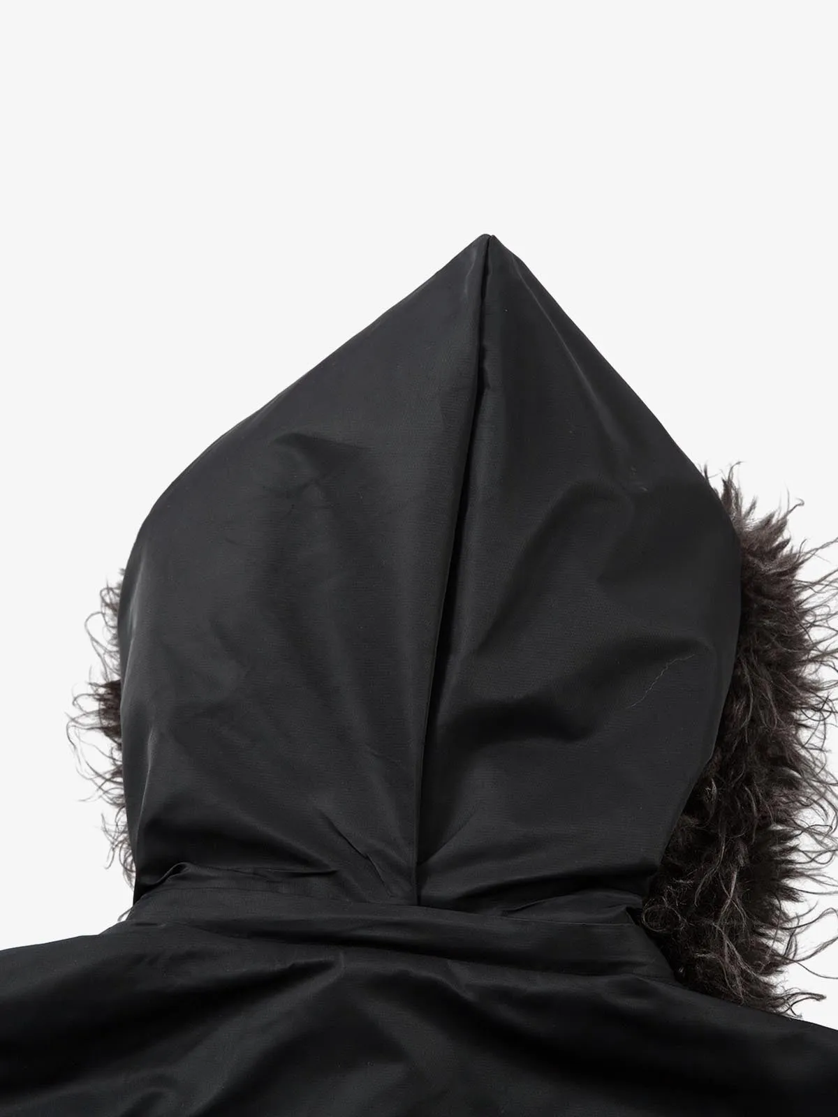 Detachable Faux Fur Collar Ruched Sleeve Bomber Jacket sold by Thesupermade product image thumbnail 5