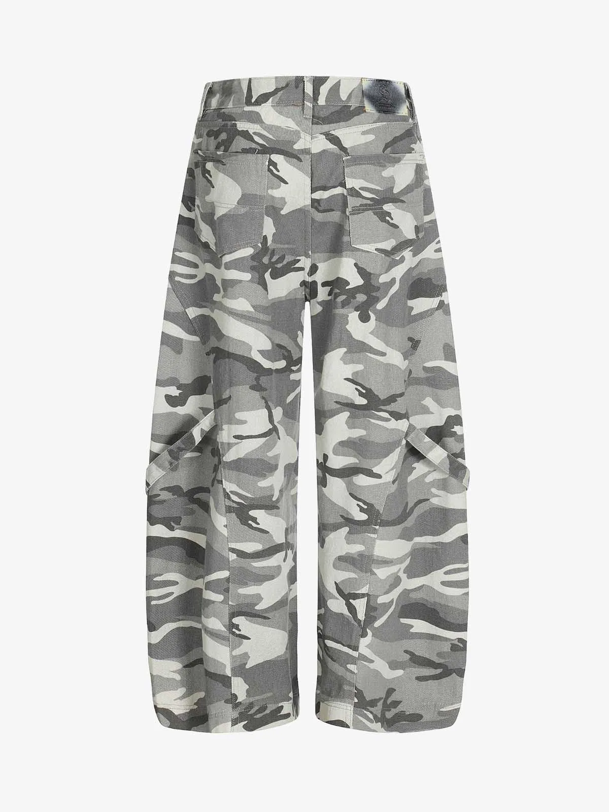 Street Camo Multi-Pocket Cargo Baggy Pants sold by Thesupermade product image thumbnail 5