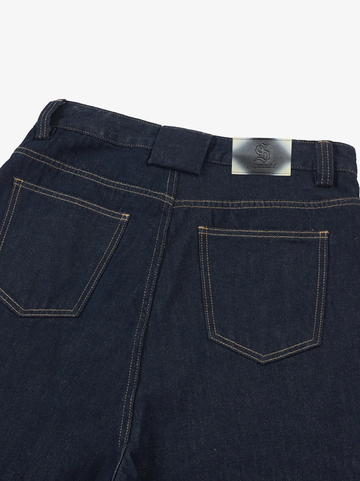 Vintage Curved Panel Balloon Barrel Jeans sold by Thesupermade product image thumbnail 4