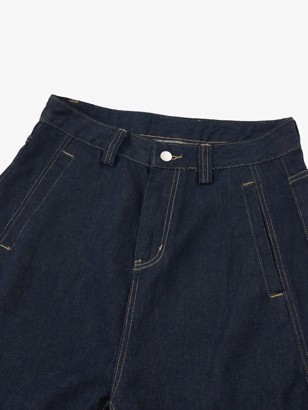 Vintage Curved Panel Balloon Barrel Jeans sold by Thesupermade product image thumbnail 3