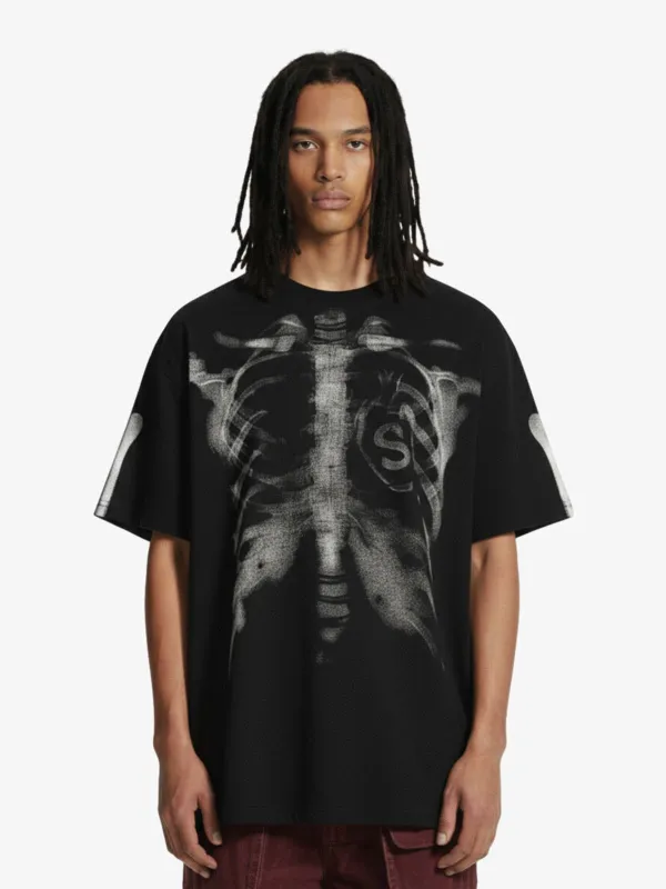 X-Ray Skeleton Graphic T-Shirt sold by Thesupermade