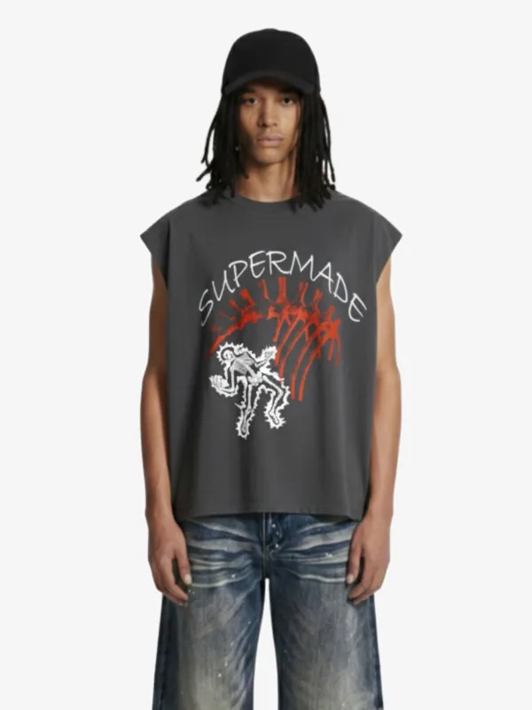 Fun Graphic Print Boxy Silhouette T-Shirt sold by Thesupermade