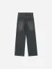 Thesupermade Airbrushed Pentagram Applique Jeans - 1656 sold by Thesupermade