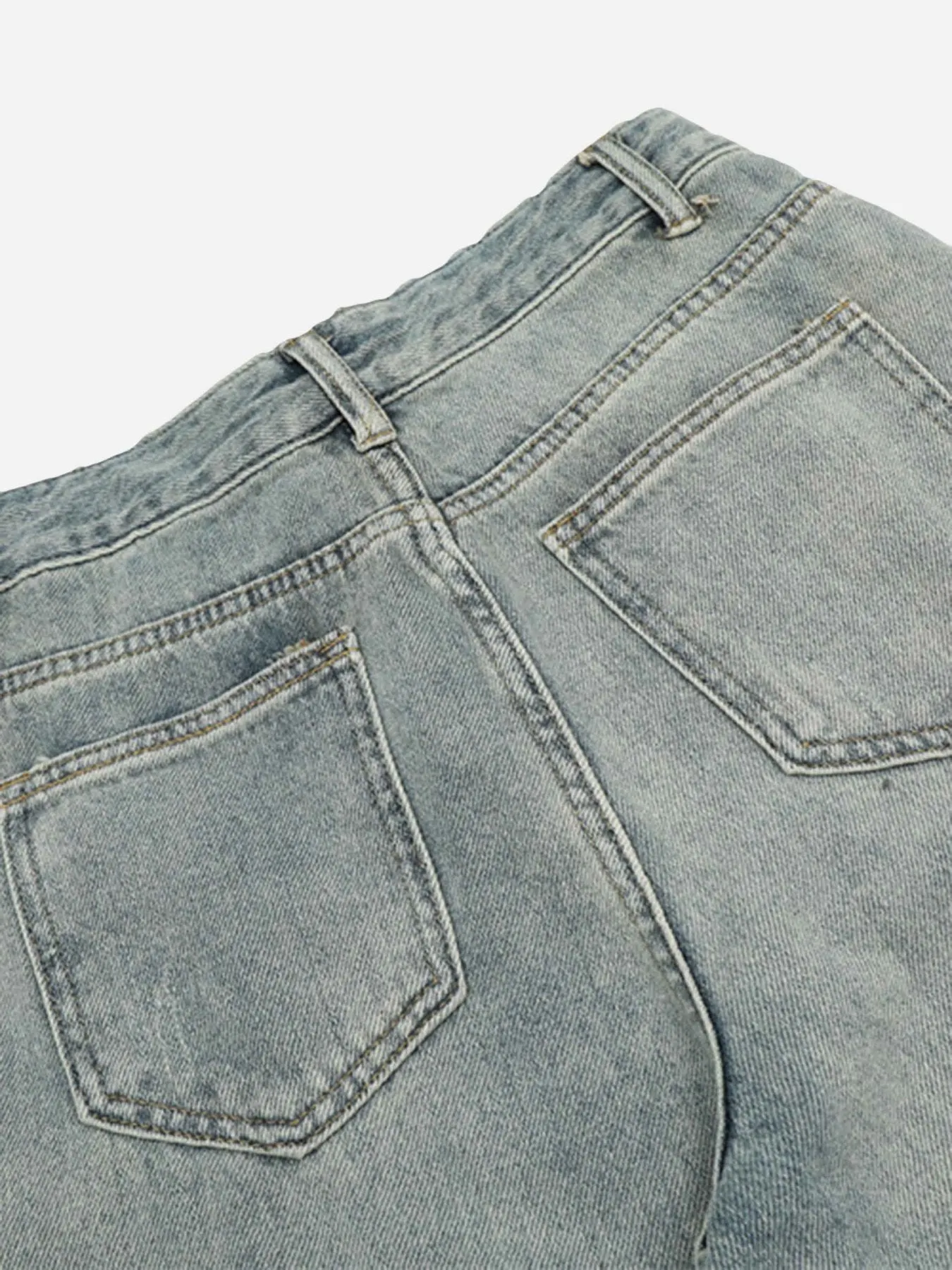 Thesupermade Airbrushed Pentagram Applique Jeans - 1656 sold by Thesupermade product image thumbnail 5