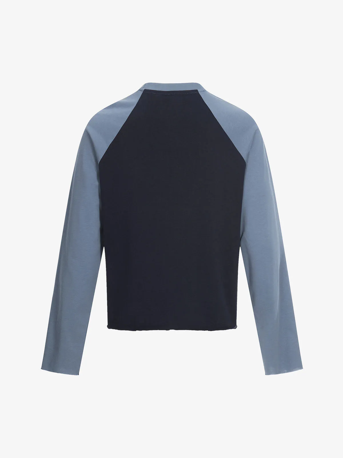 Retro Union Jack Graphic Raglan Long Sleeve T-Shirt sold by Thesupermade product image thumbnail 3