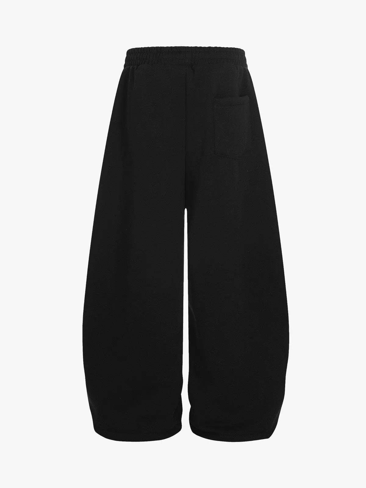 Retro Contrast Panel Drawstring Sweatpants sold by Thesupermade product image thumbnail 4