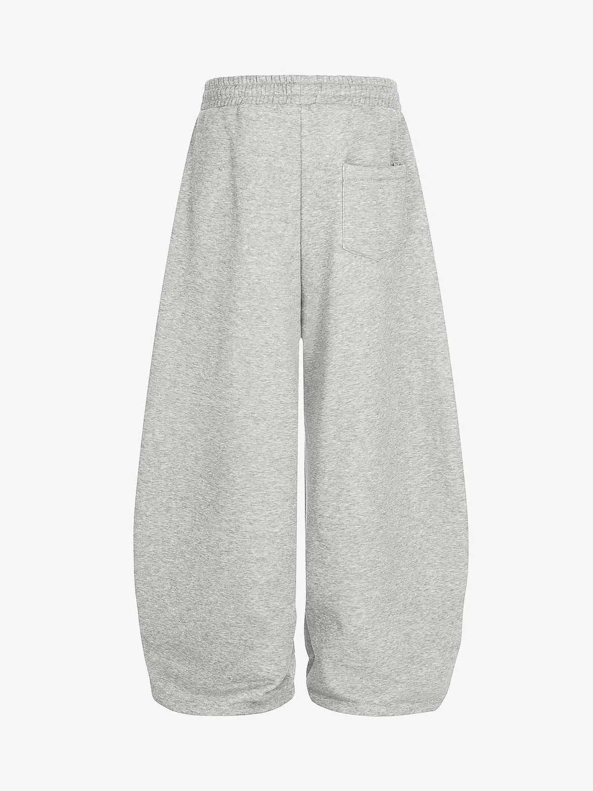 Retro Contrast Panel Drawstring Sweatpants sold by Thesupermade product image thumbnail 3
