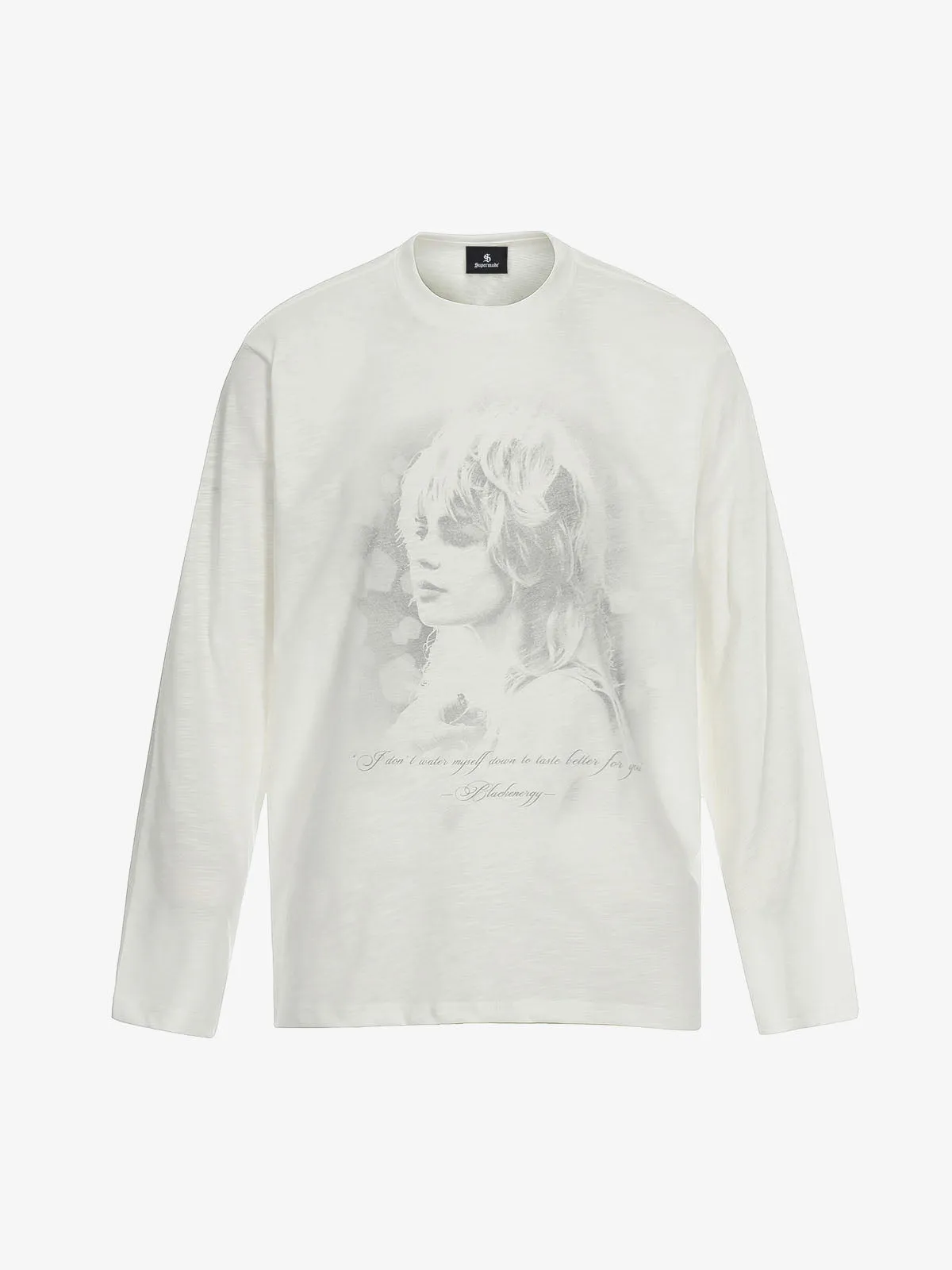 Vintage Portrait Graphic Long Sleeve T-Shirt sold by Thesupermade product image thumbnail 2
