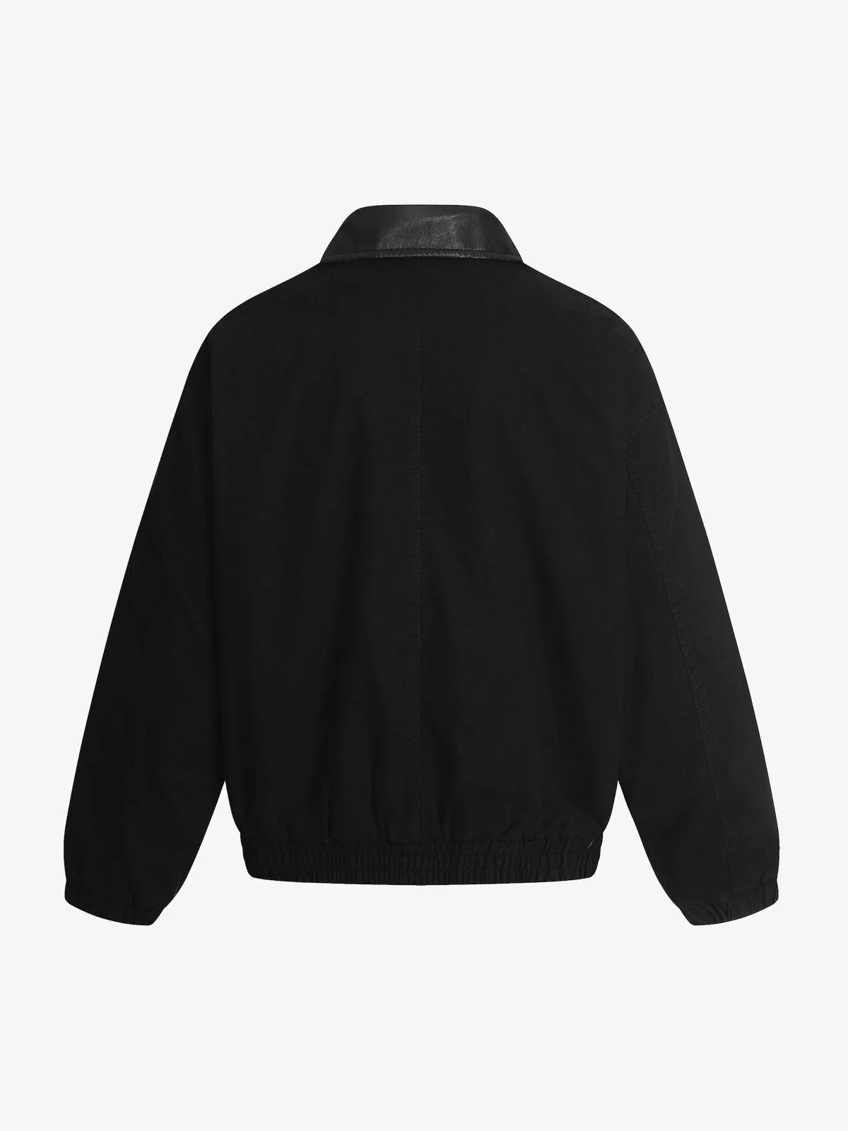 Retro Panelled Utility Multi Pocket Zip Up Bomber Jacket sold by Thesupermade product image thumbnail 4