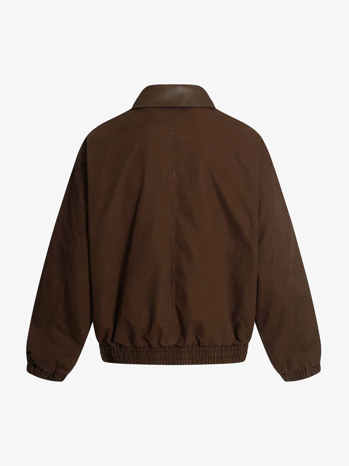 Retro Panelled Utility Multi Pocket Zip Up Bomber Jacket sold by Thesupermade product image thumbnail 3