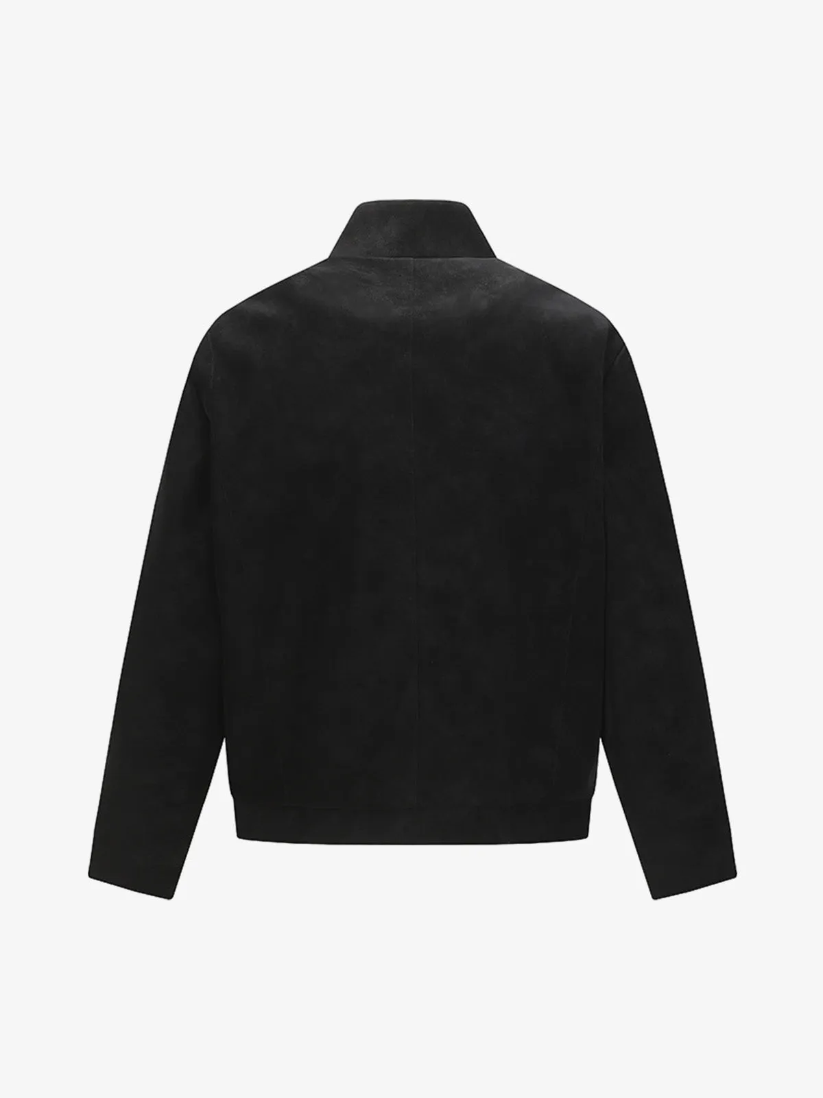 Suede Studded Zip Up Jacket sold by Thesupermade product image thumbnail 4