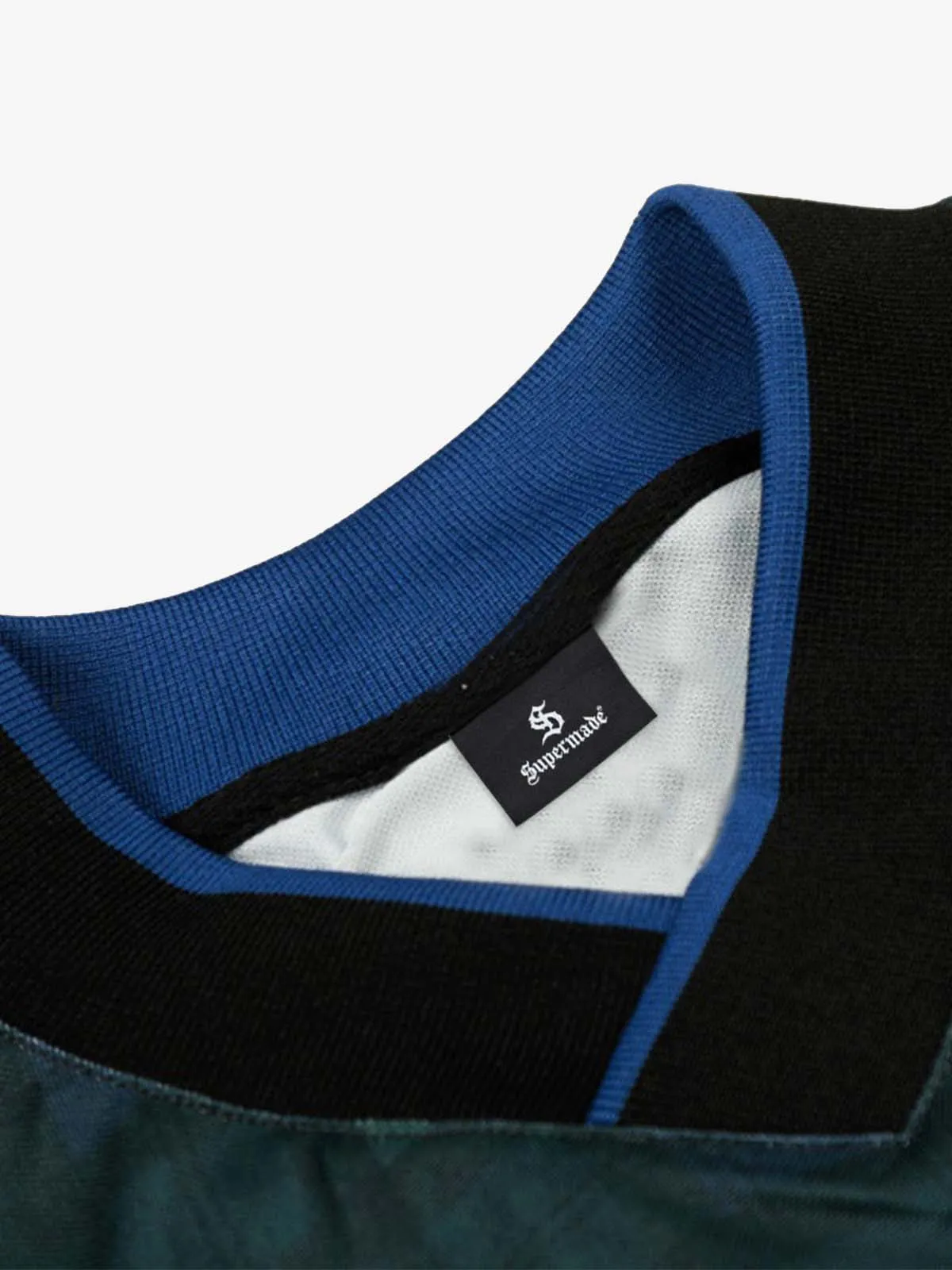 Plaid V-Neck Sport Long Sleeve Jersey sold by Thesupermade product image thumbnail 3