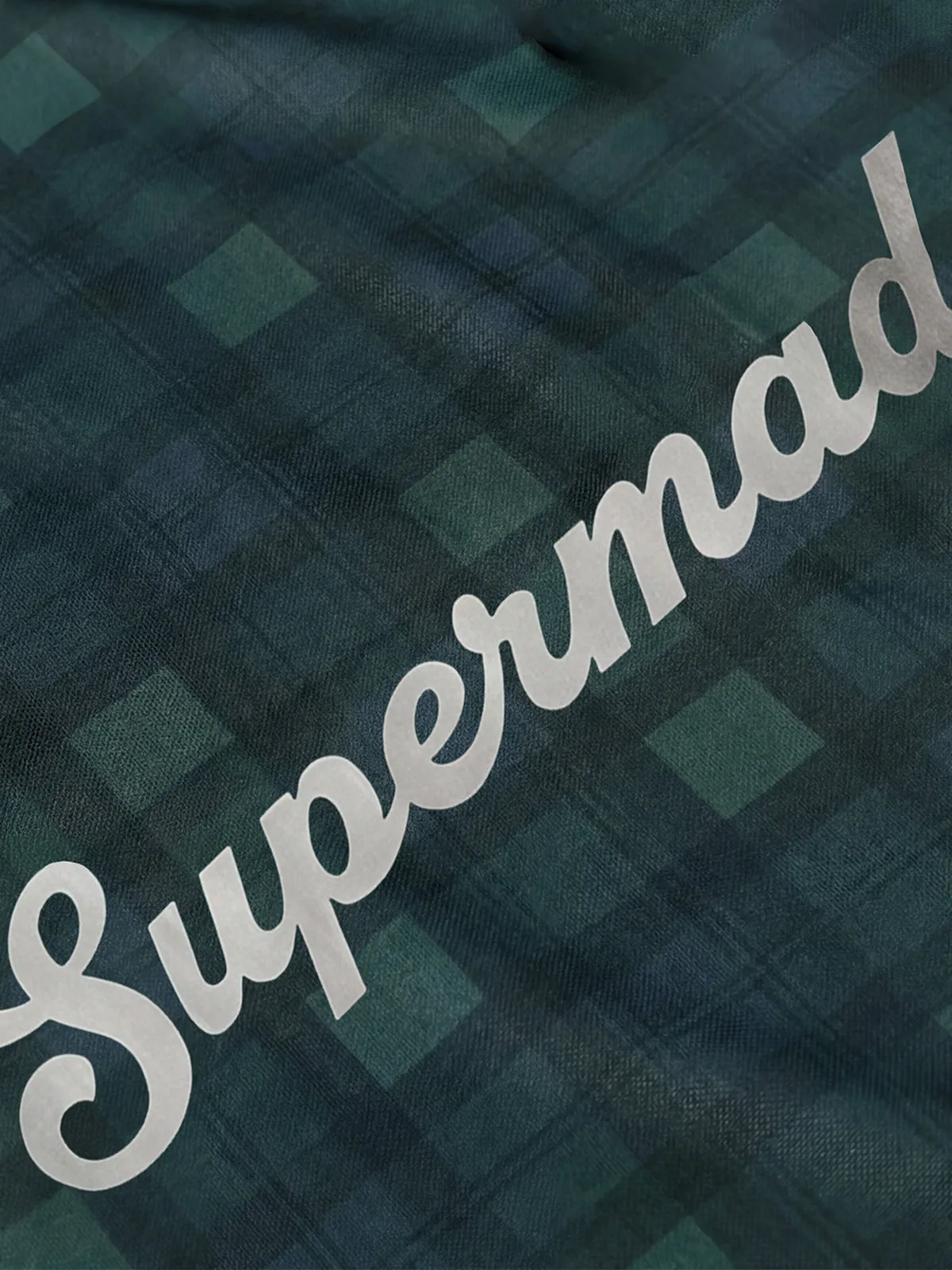 Plaid V-Neck Sport Long Sleeve Jersey sold by Thesupermade product image thumbnail 4