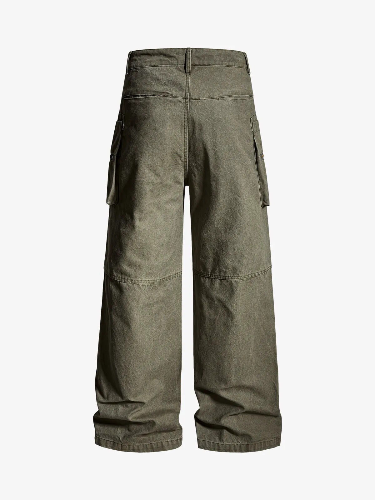 Vintage Utility Studded Cross Straight Leg Pants sold by Thesupermade product image thumbnail 3