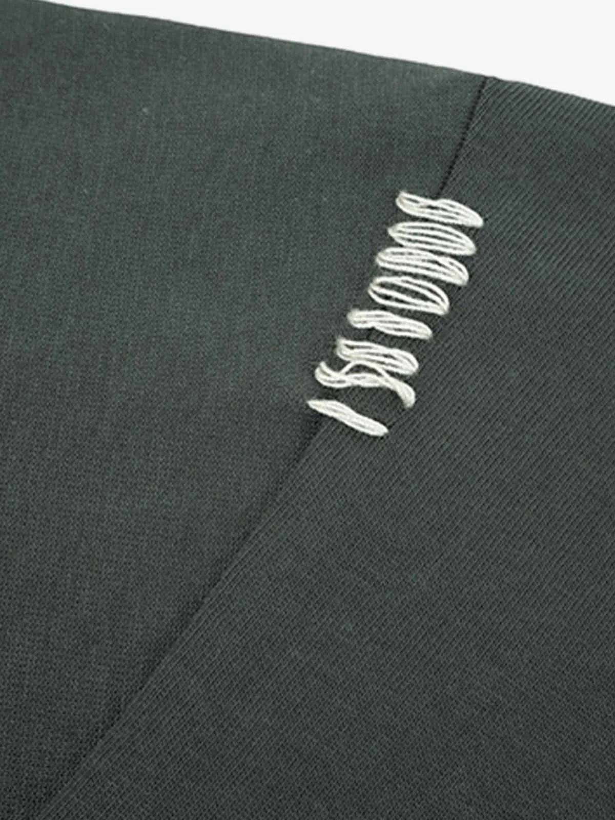 Minimal Exposed Stitch Design T-Shirt sold by Thesupermade product image thumbnail 3