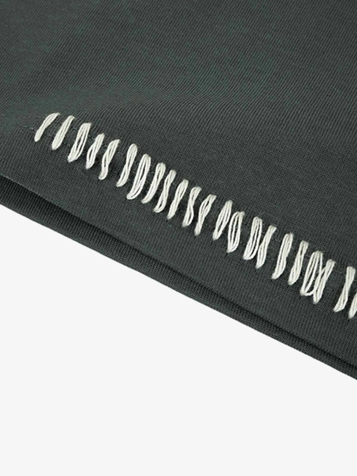 Minimal Exposed Stitch Design T-Shirt sold by Thesupermade product image thumbnail 5