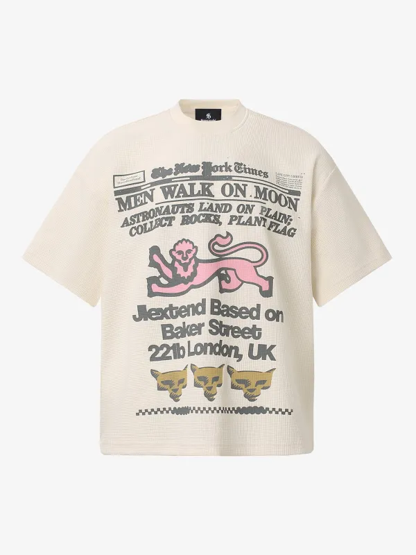 Waffle Knit Fun Graphic T-Shirt made by Thesupermade