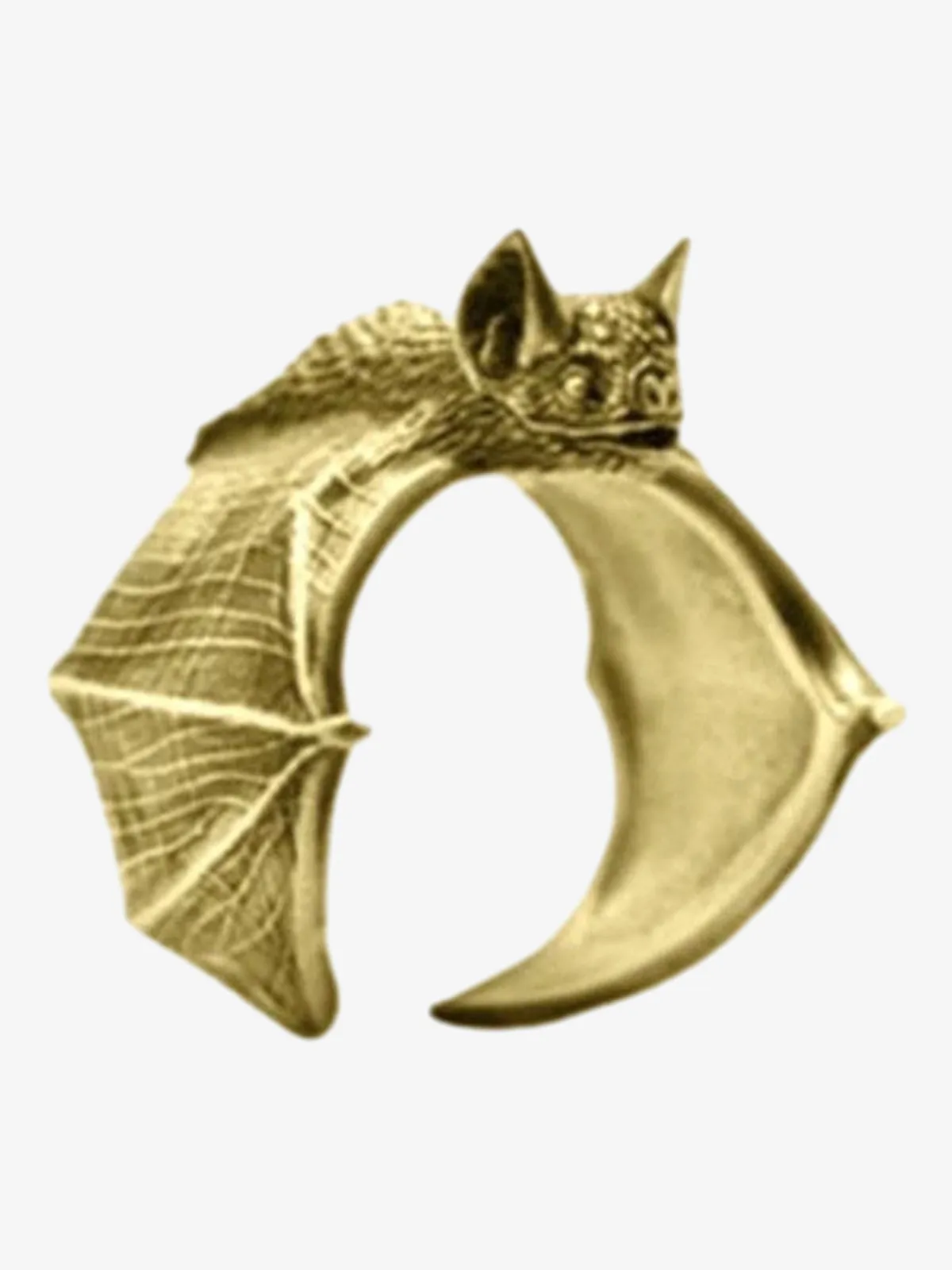 Gothic Bat Open Ring sold by Thesupermade product image thumbnail 2