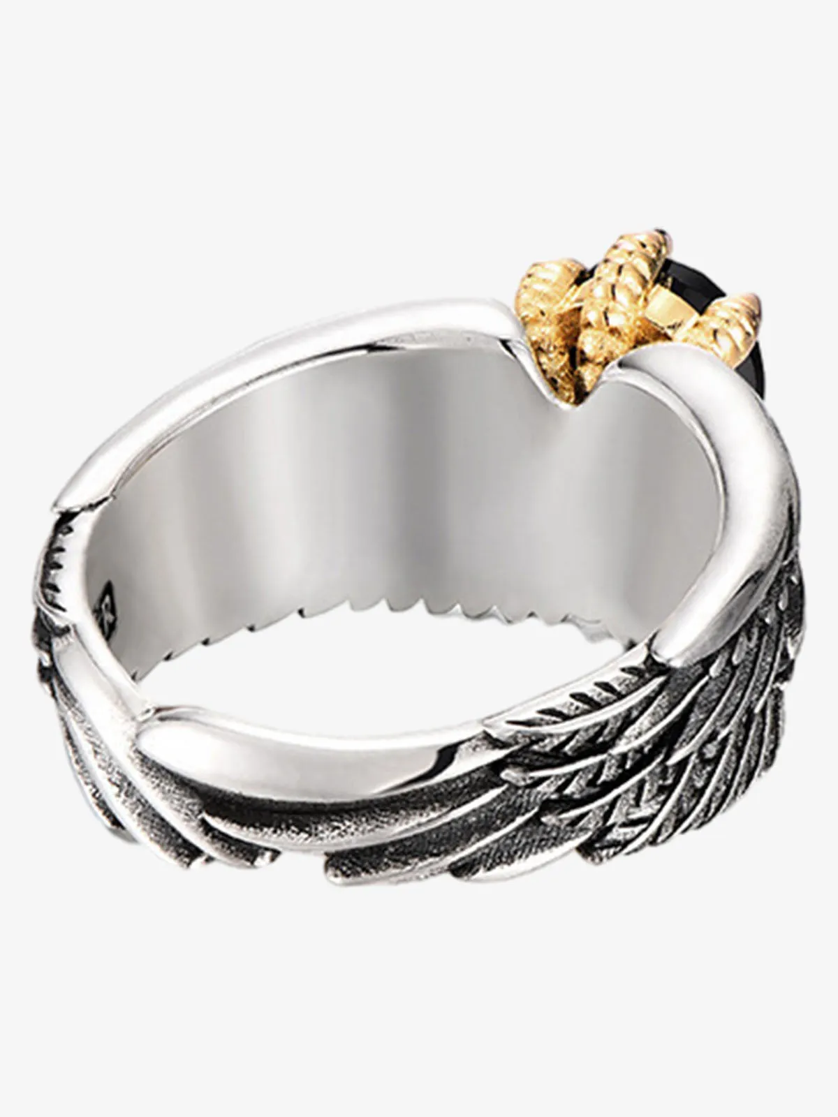 Gothic Wing Stone Ring sold by Thesupermade product image thumbnail 3