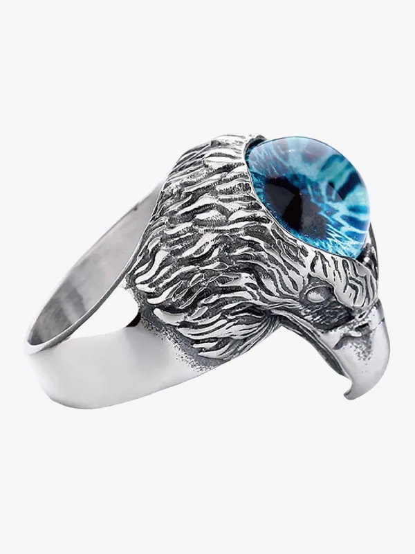 Punk Demon Eye Ring made by Thesupermade