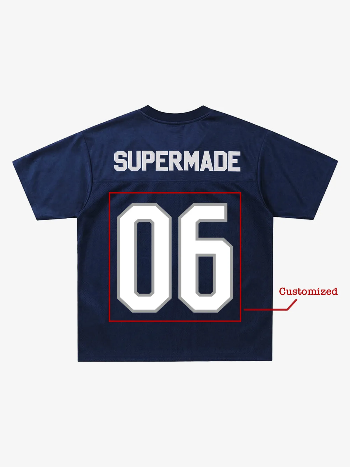 Classic Embroidered Jersey T-Shirt sold by Thesupermade product image thumbnail 4