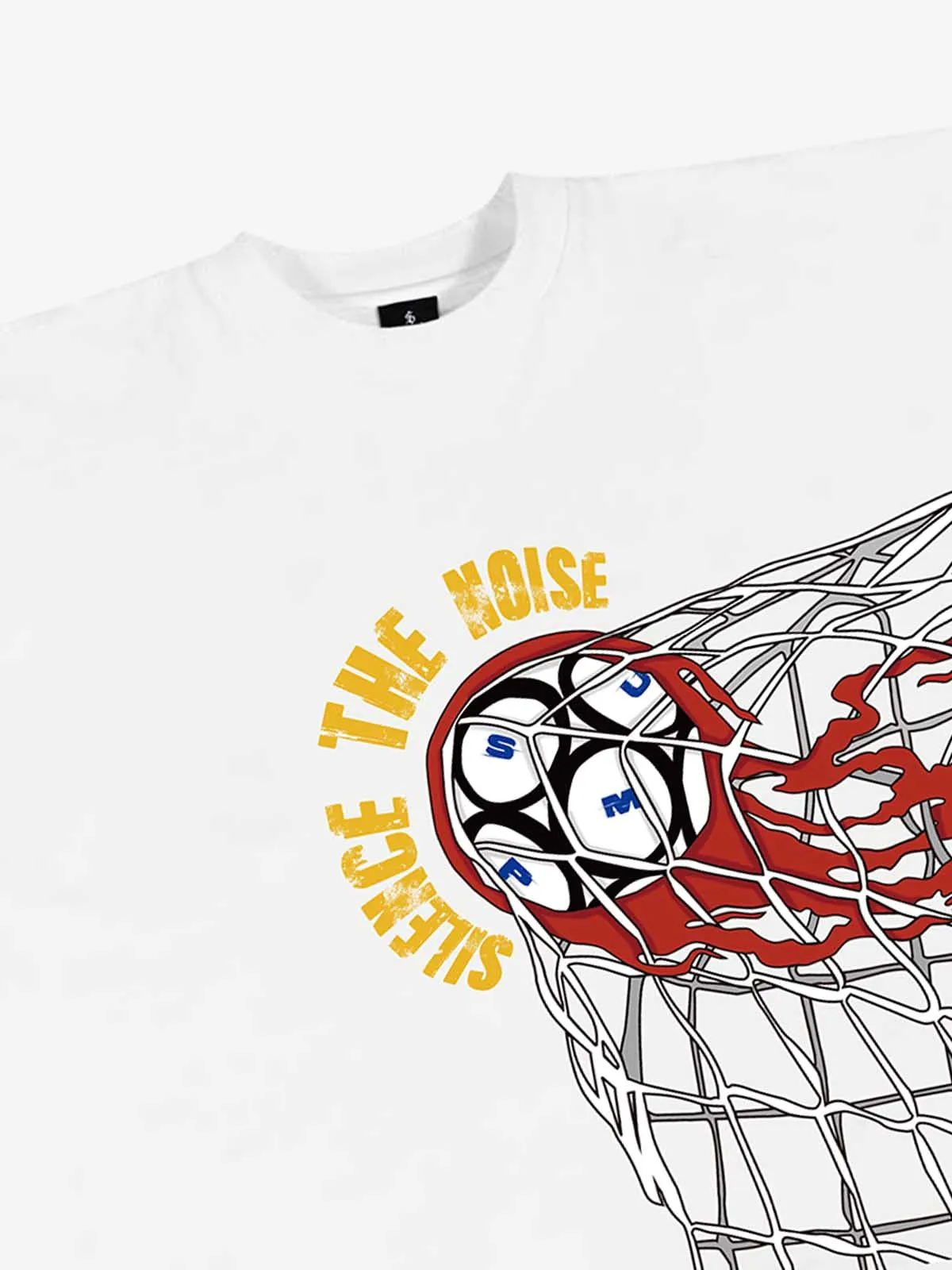 Goal Shot Splatter Soccer Graphic Sleeveless T-Shirt sold by Thesupermade product image thumbnail 5
