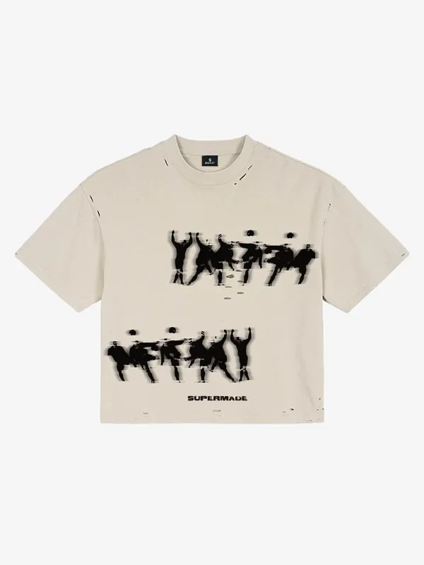 Vintage Soccer Motion Graphic T-Shirt made by Thesupermade