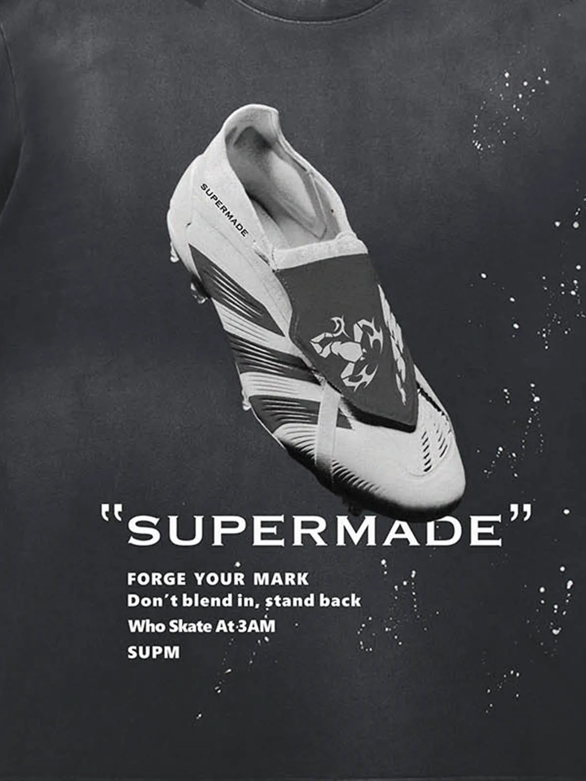 Vintage Soccer Cleat Graphic T-Shirt sold by Thesupermade product image thumbnail 5